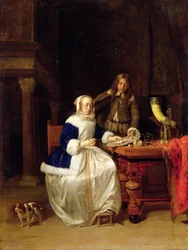 Petit-déjeuner, vers 1600